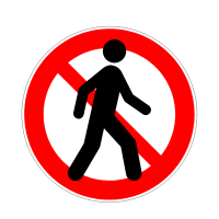 立ち入り禁止マーク