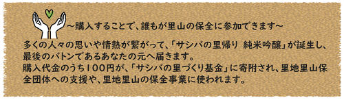 寄附について